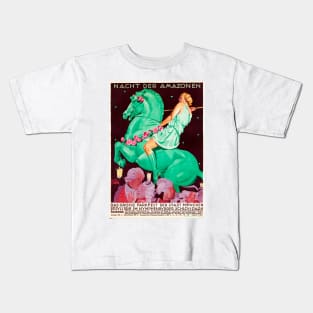 Plakat Nacht Der Amazonen 1936 Kids T-Shirt